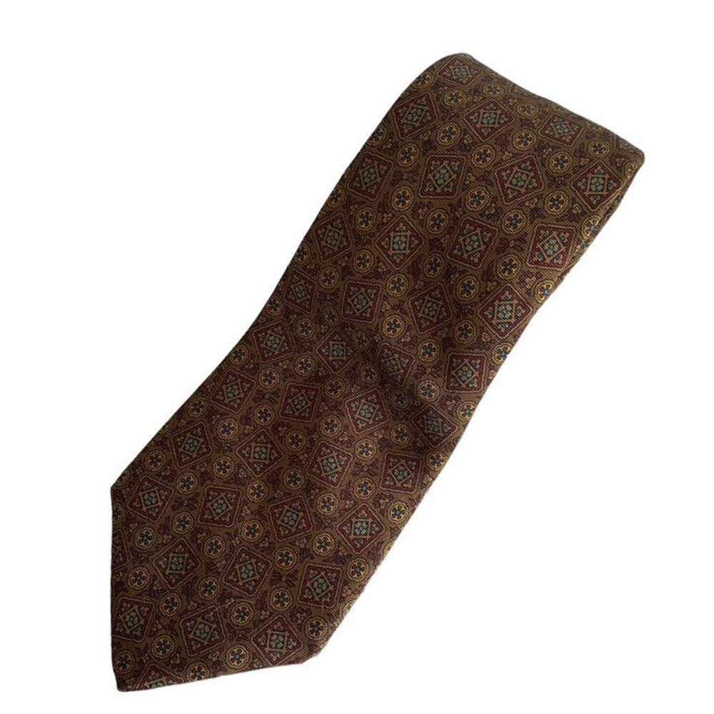 simons copley square vintage‎ italian silk tie N9